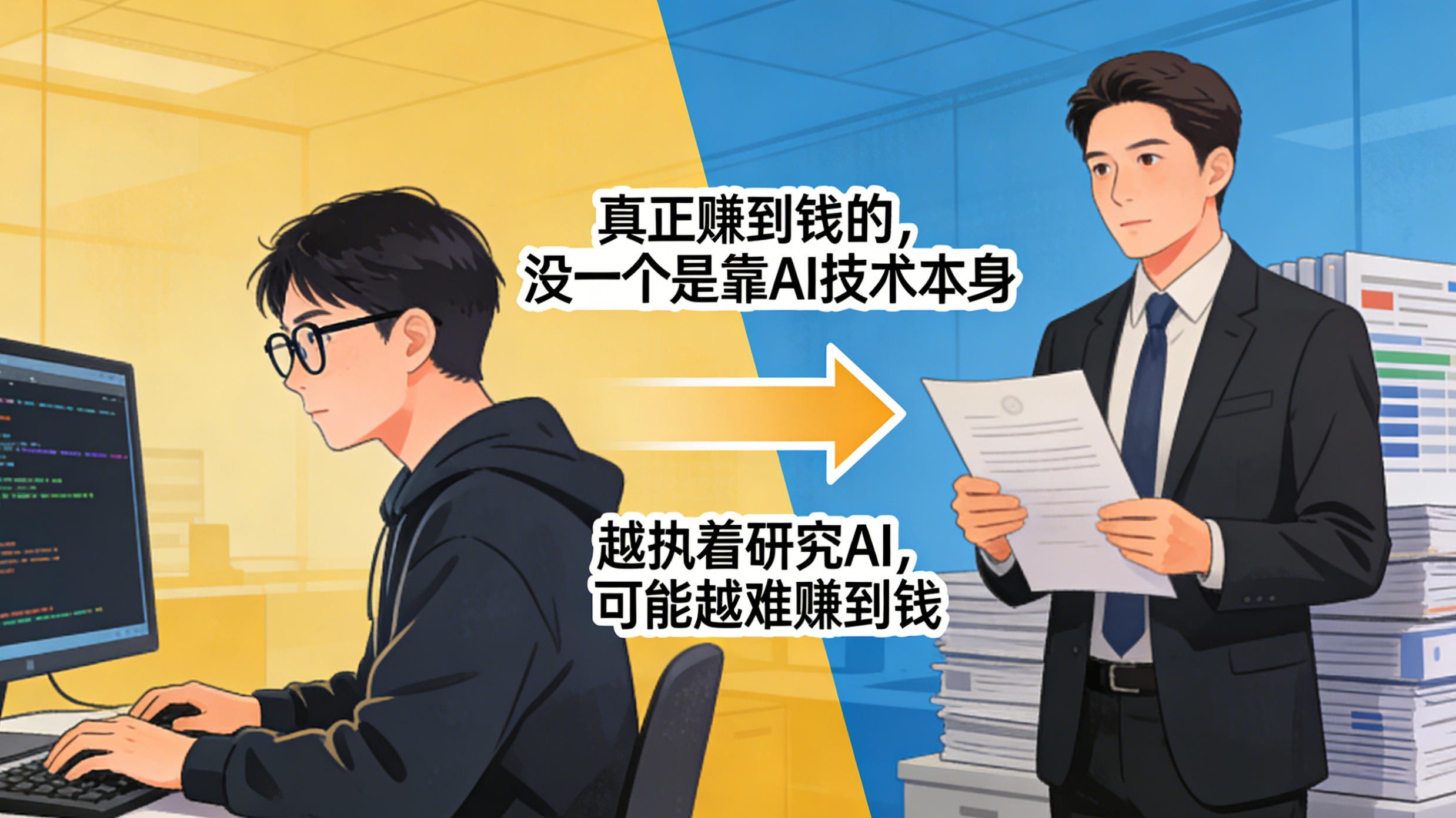 正合企服：别死磕 AI，先搞懂谁在为你花钱